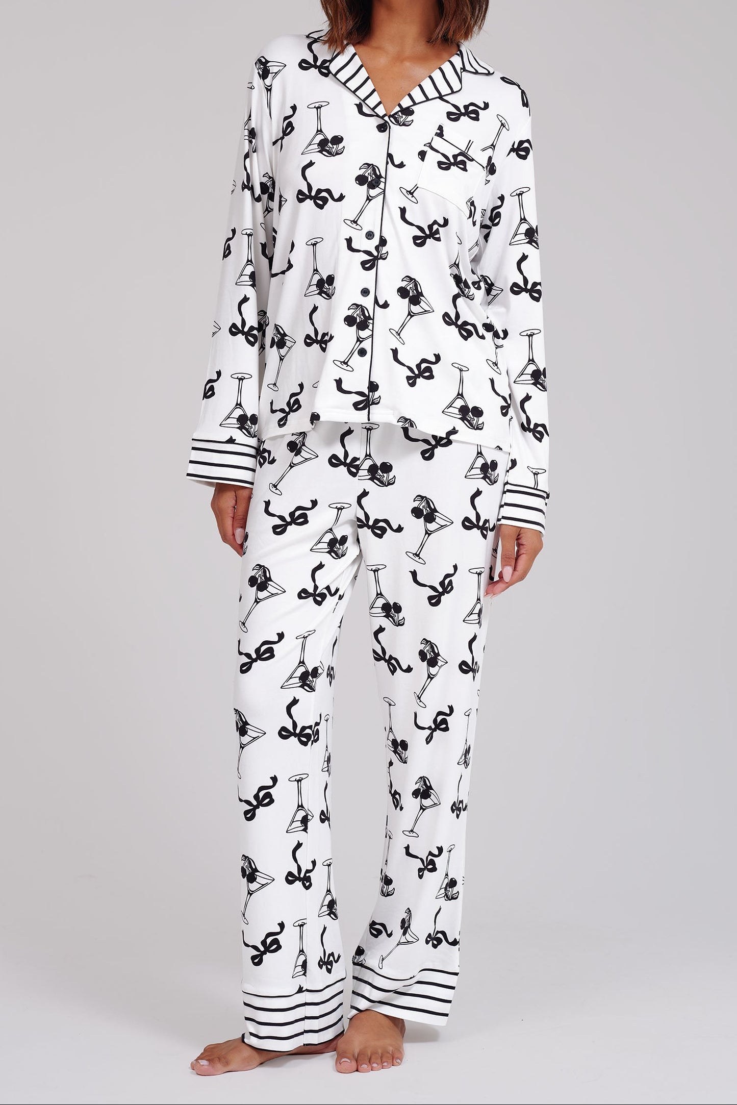 PRE-ORDER - Martini Stripe Pyjamas - 796135