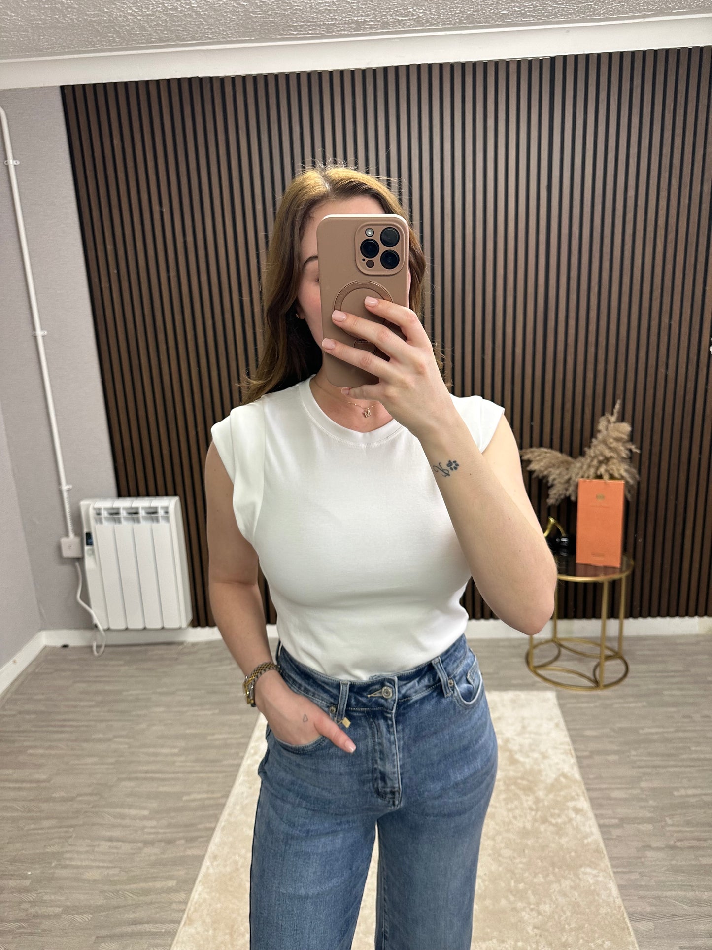 Jolie Cap Sleeve Top