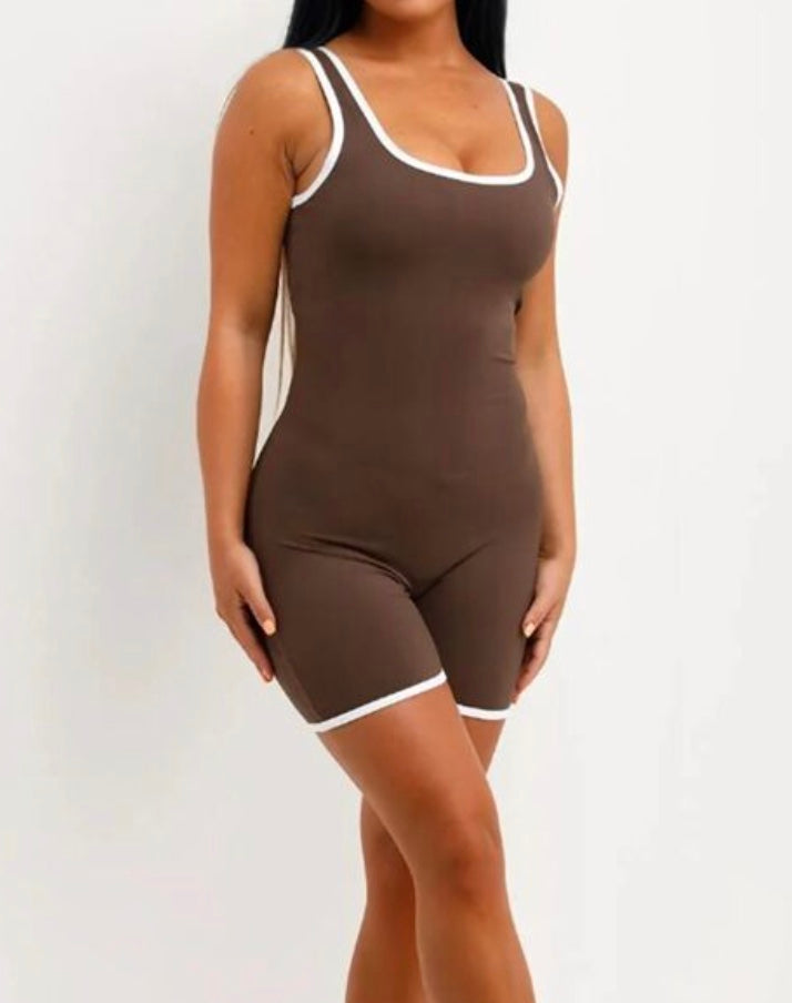 Lily Playsuit - Ruched Back