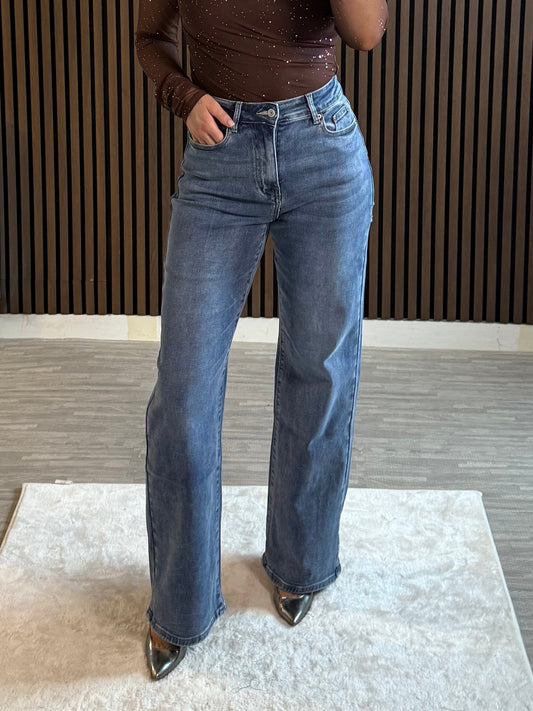 Bonnie Mid Blue Jeans