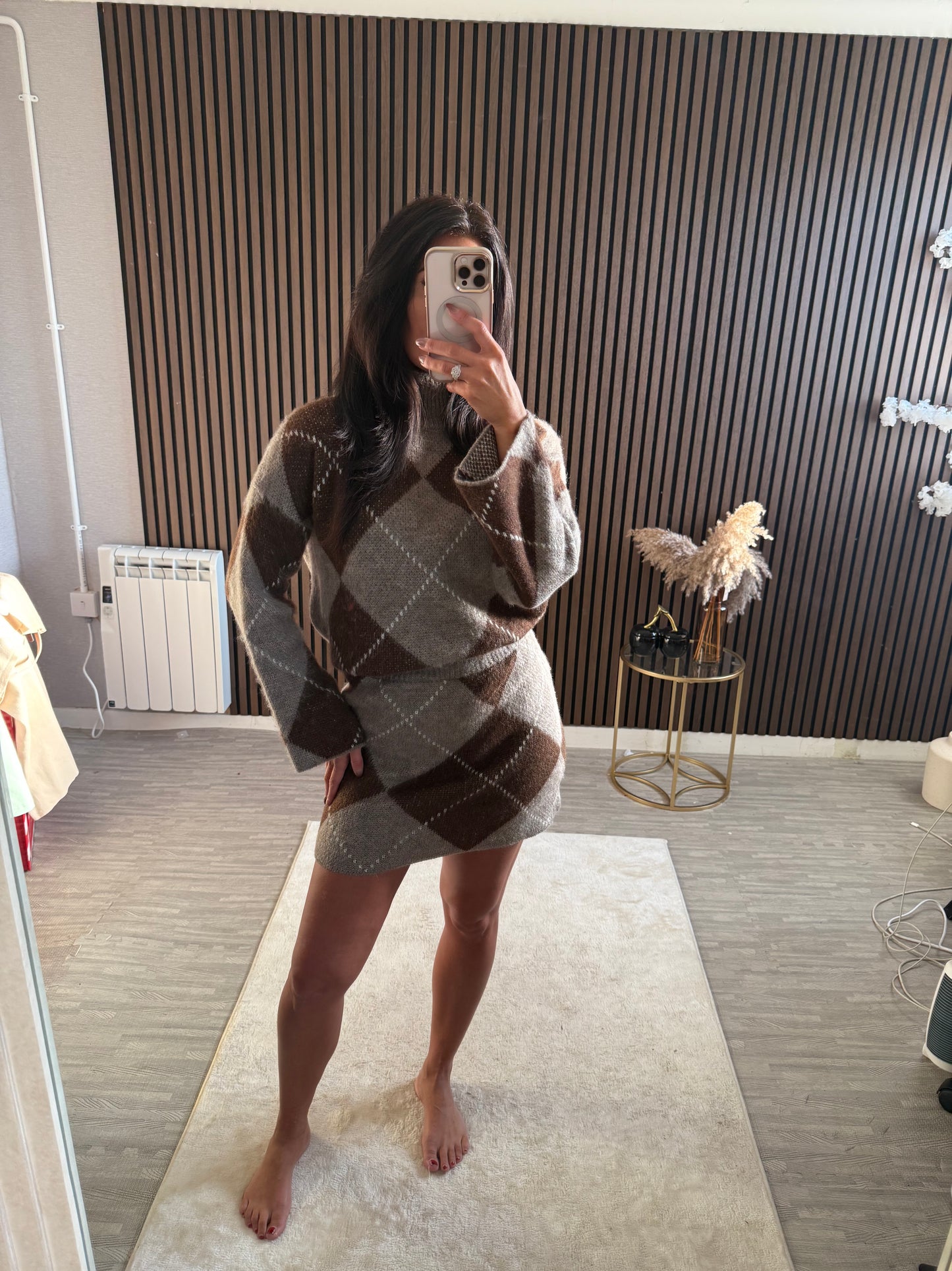 BRITTANY - Oversize Jumper and Skirt Set