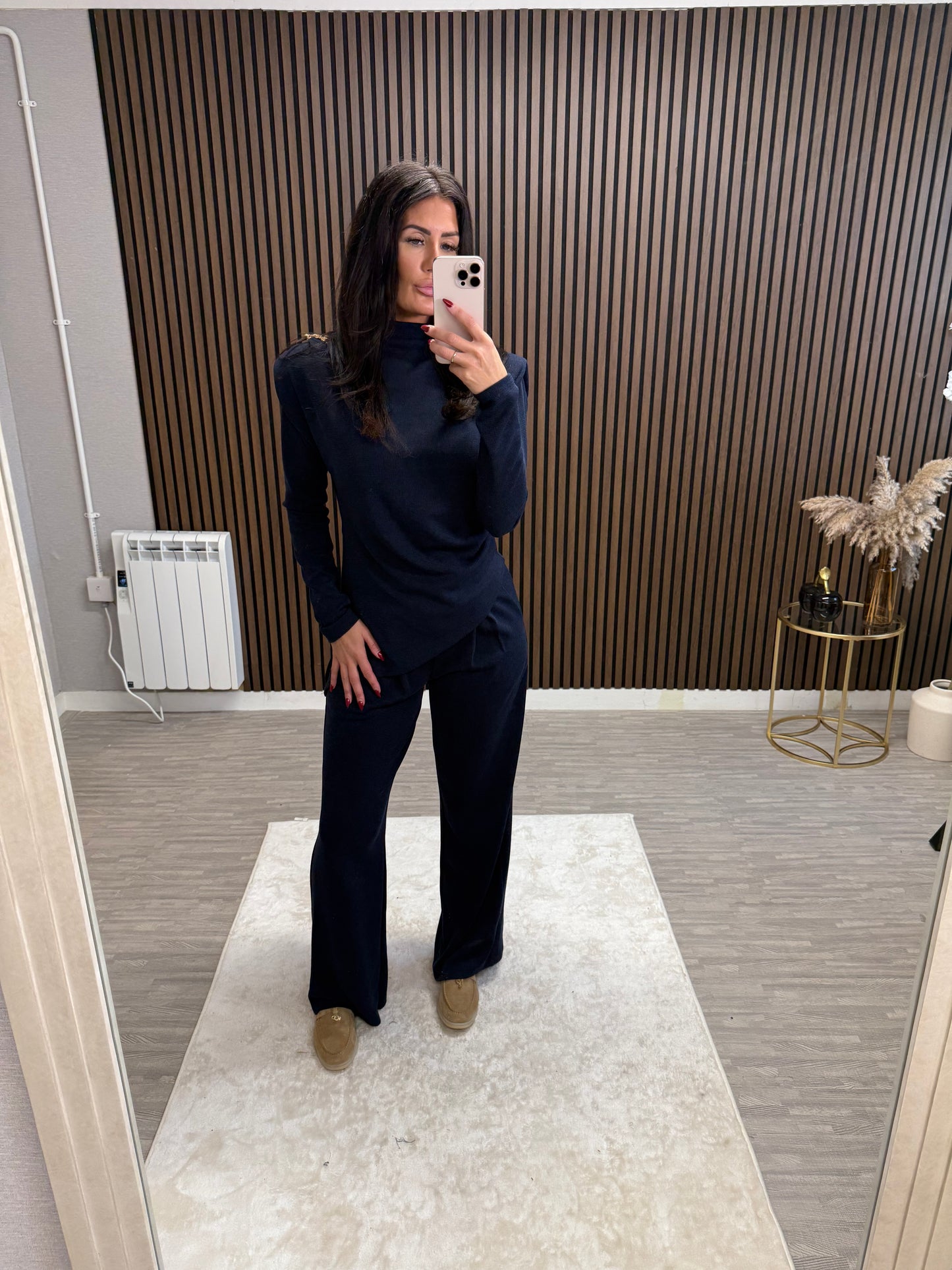 KENZIE - Ruched Padded Shoulder Set