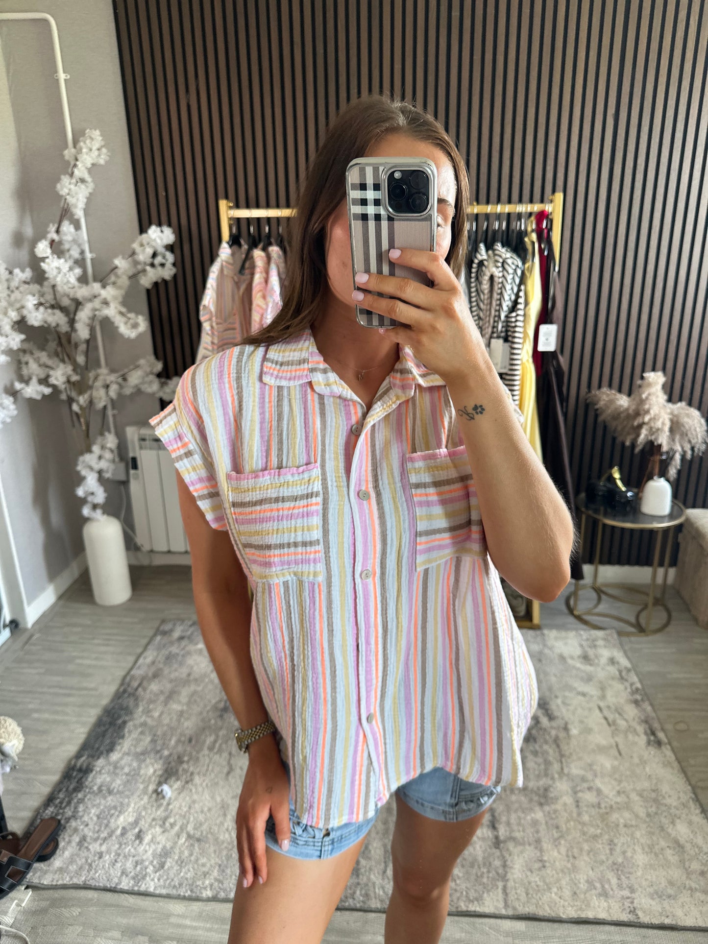 OLIVE Cheesecloth Shirt