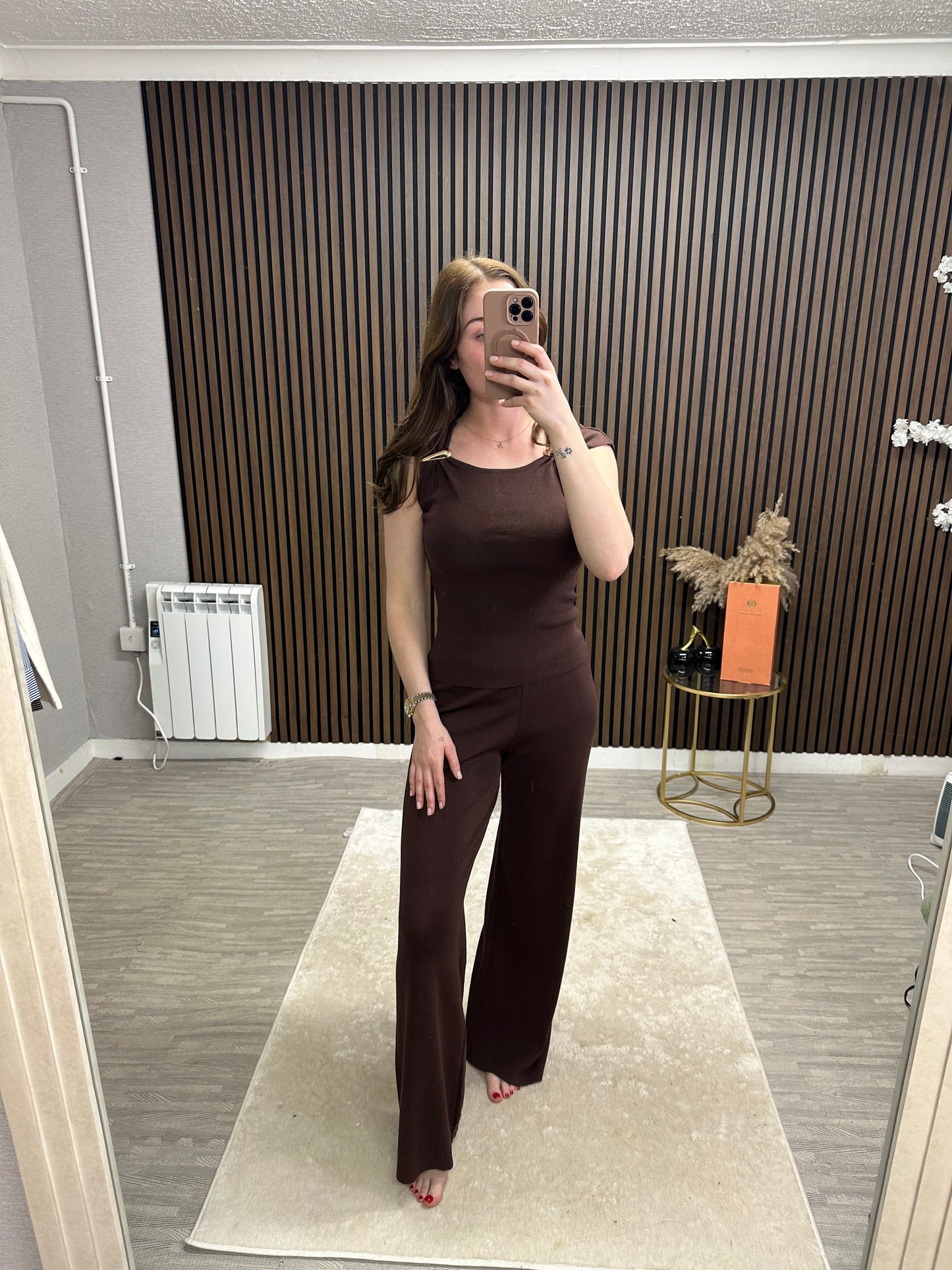 ROBYN - Gold Buckle Detail Lounge Set