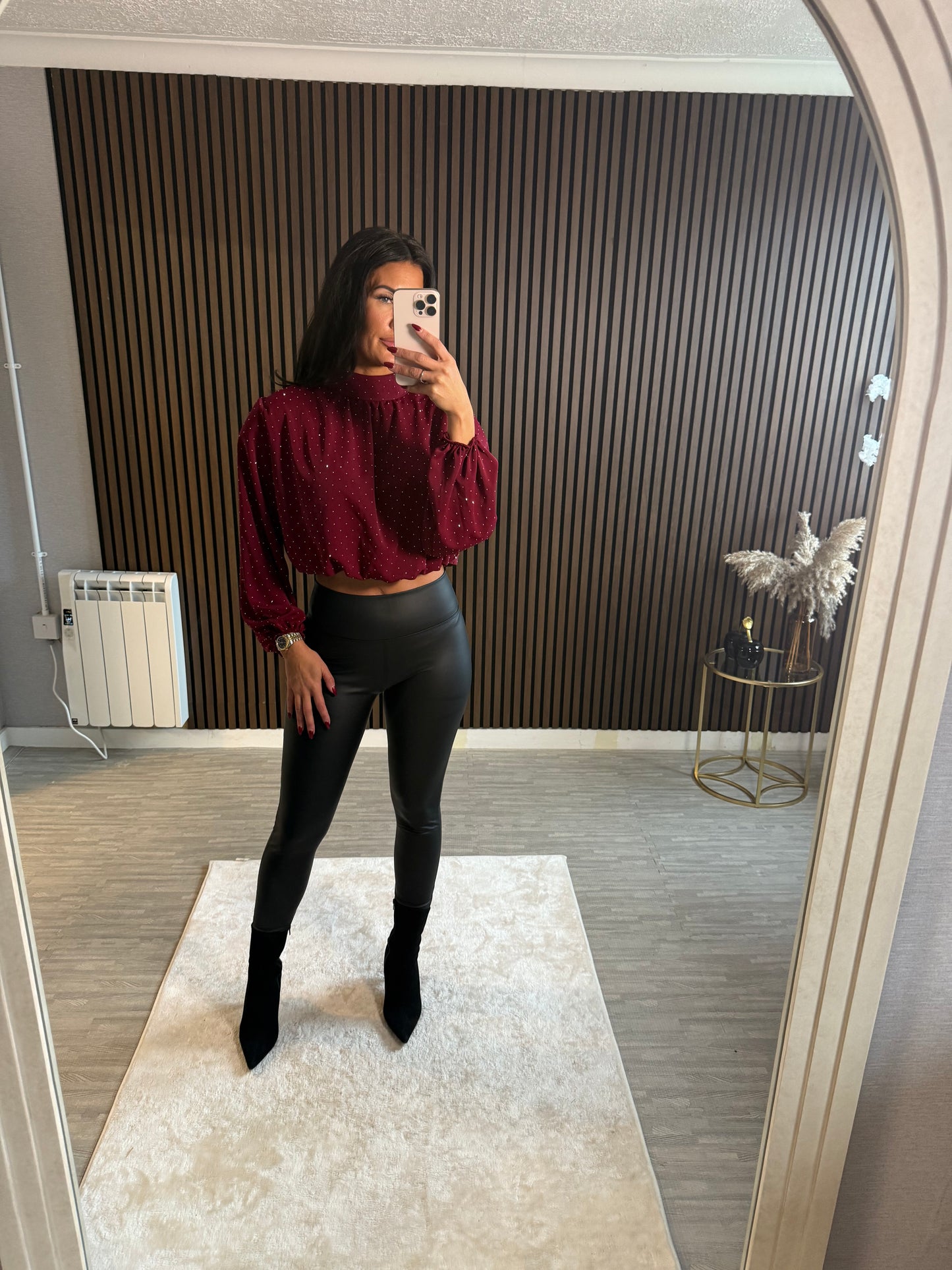 JORDAN - Puffball Sparkle Top