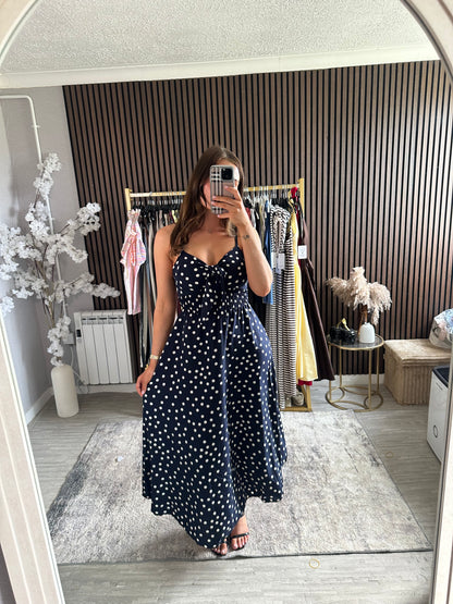 HATTIE Polka Dot Dress