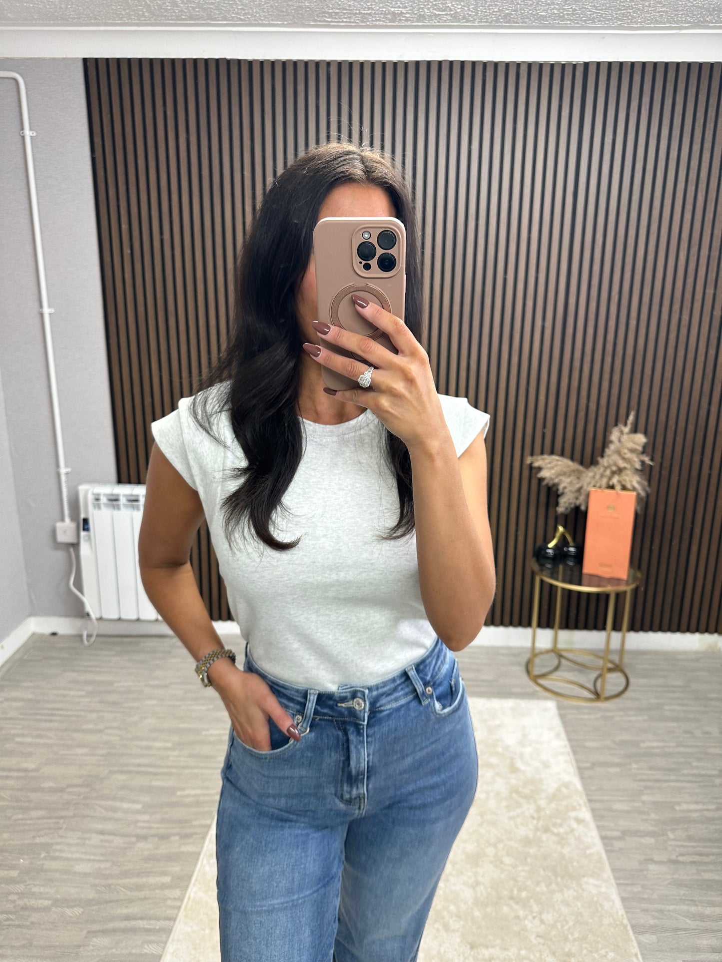 Jolie Cap Sleeve Top