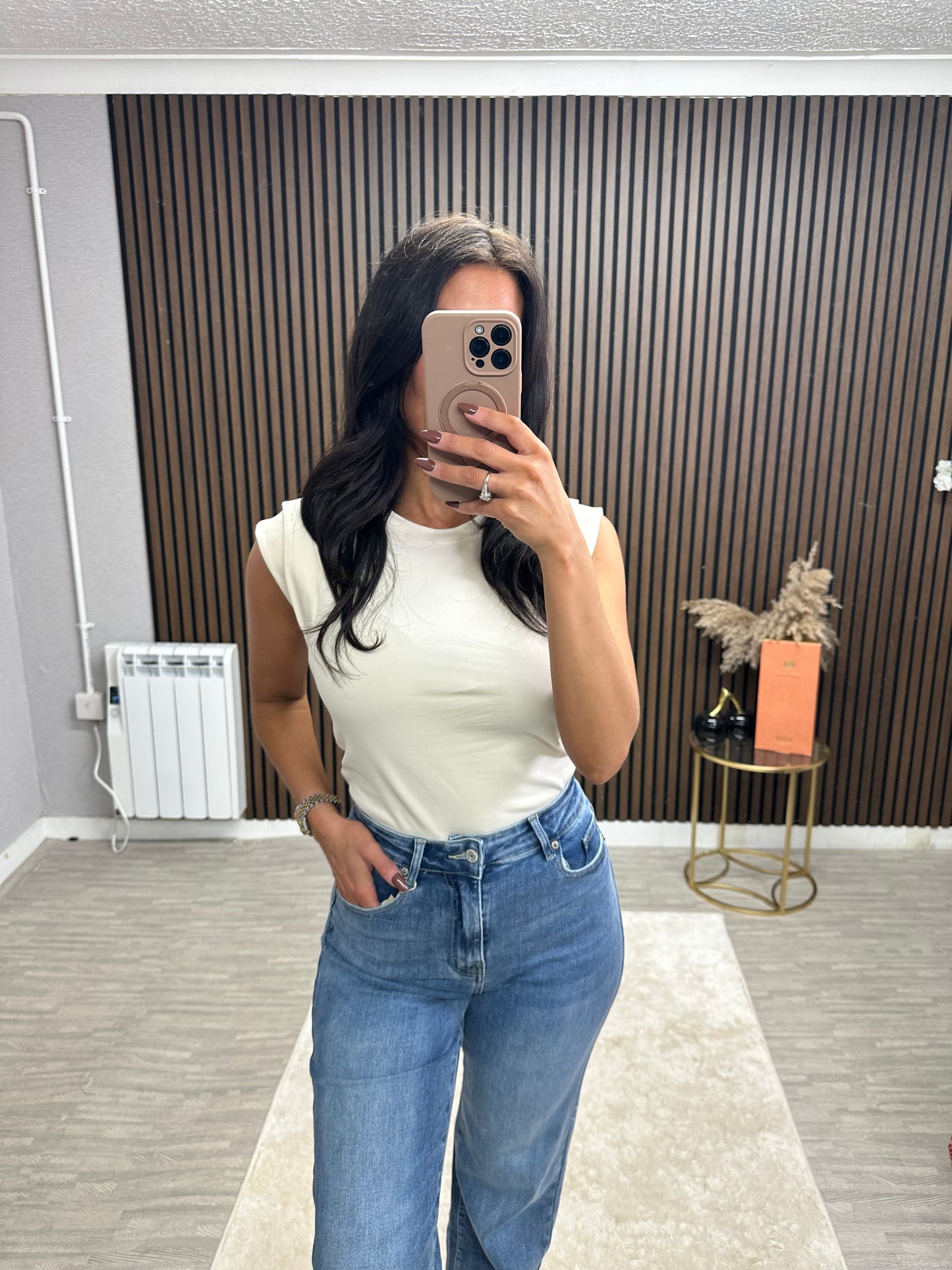 Jolie Cap Sleeve Top