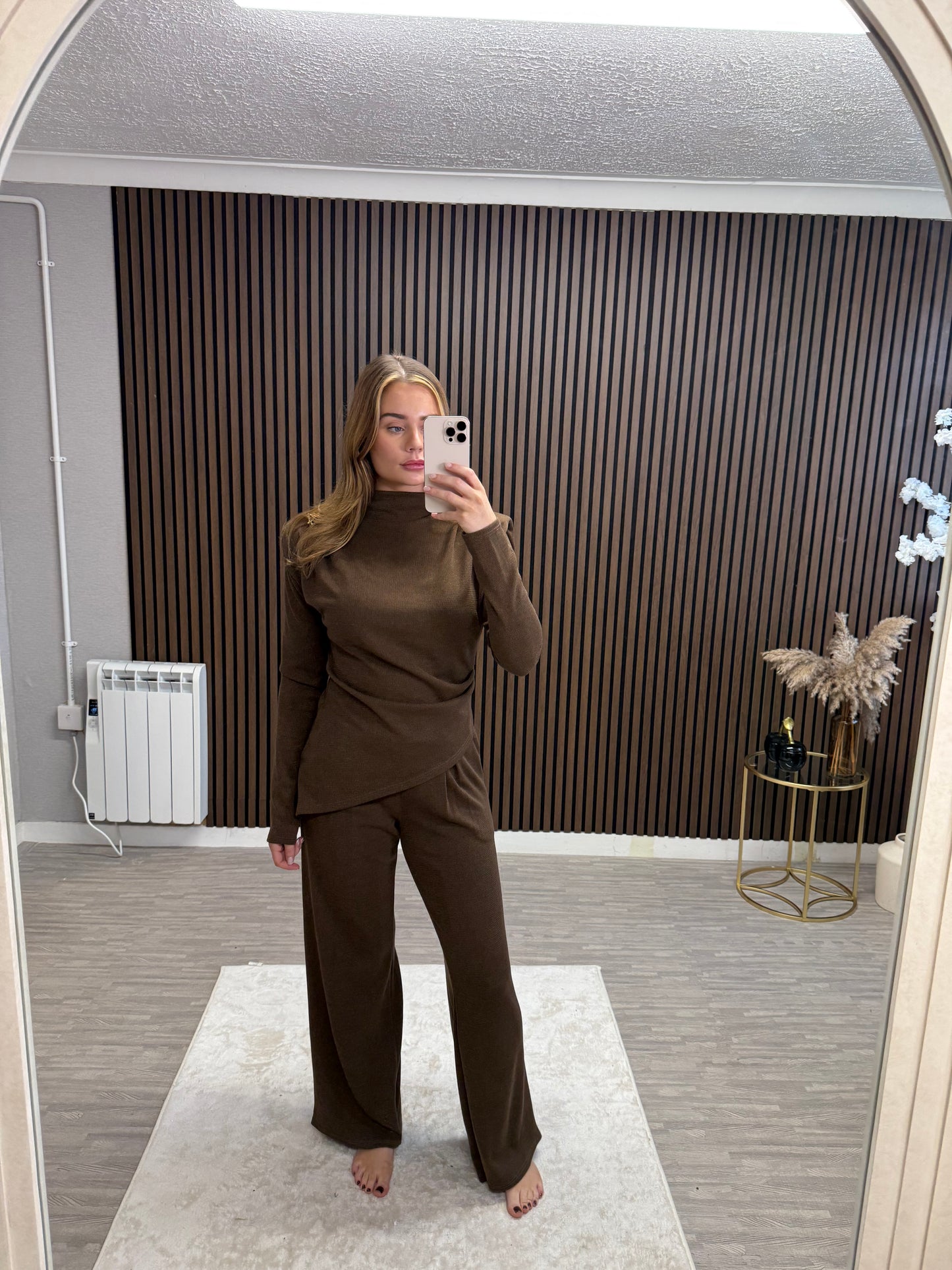 KENZIE - Ruched Padded Shoulder Set