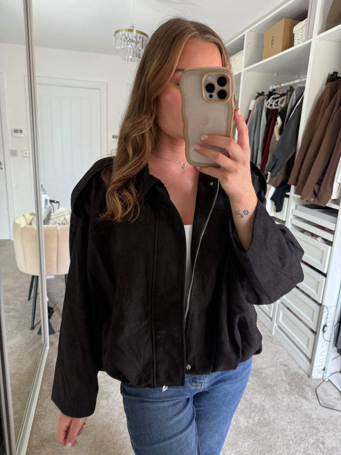 Ellie Suede Jacket