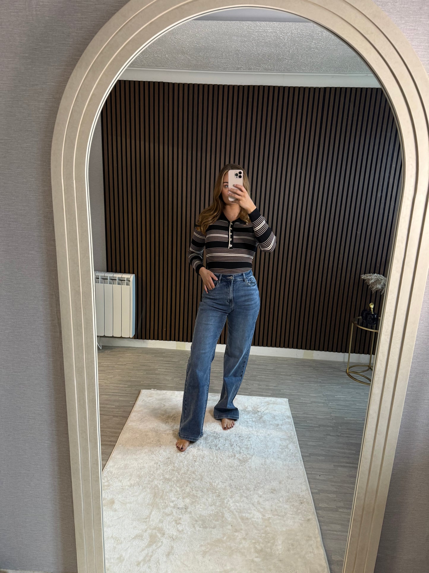 CAMERON - Stripe Bodysuit