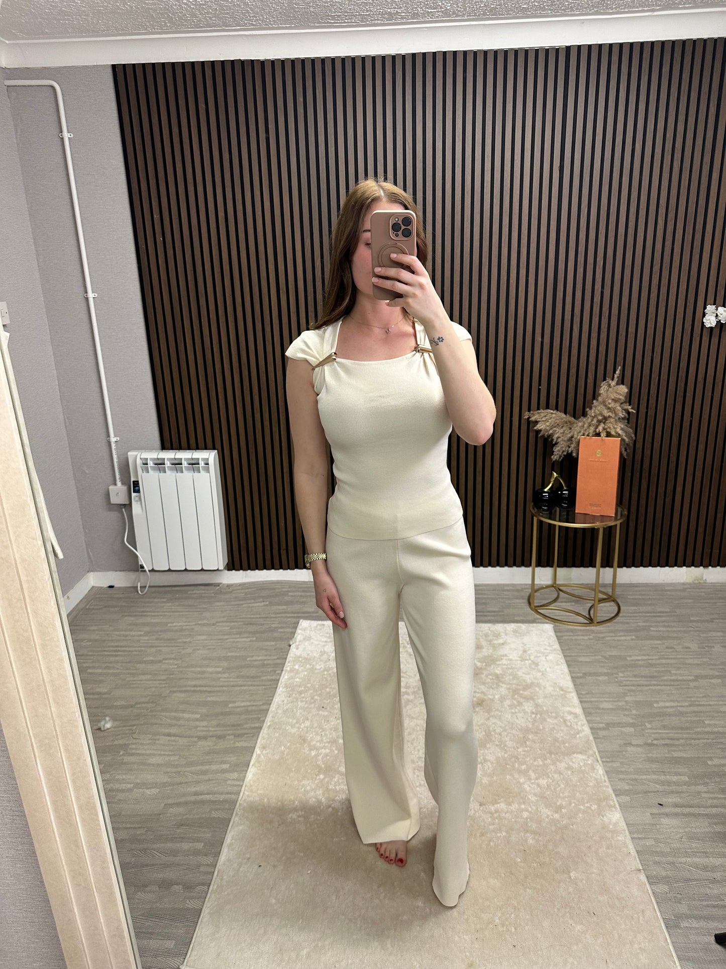 ROBYN - Gold Buckle Detail Lounge Set