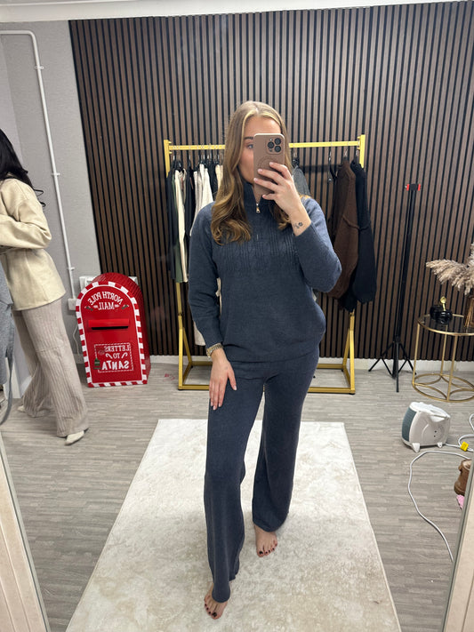 DOTTIE 1/4 Zip Lounge Set