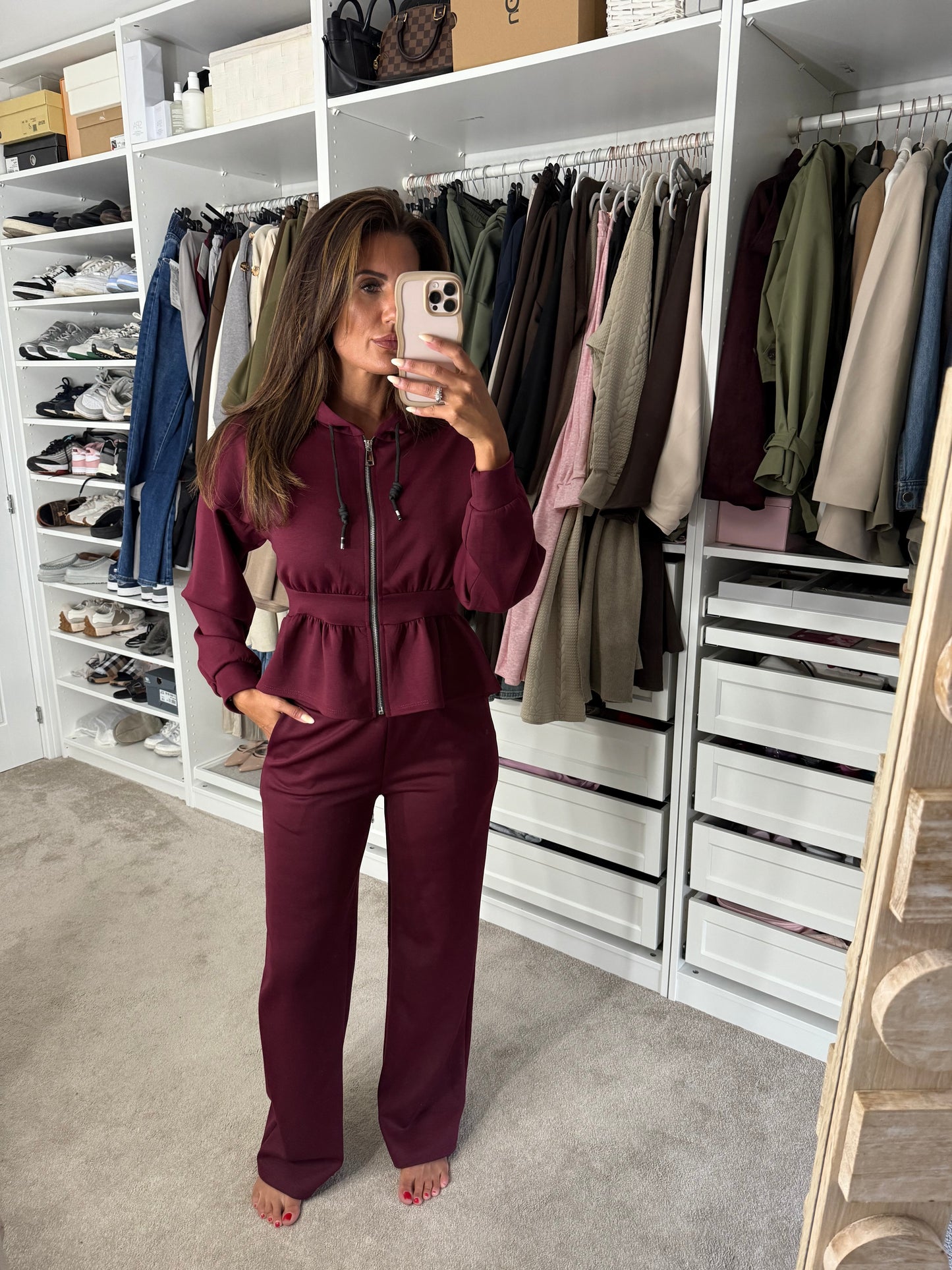 POPPY Peplum Tracksuit