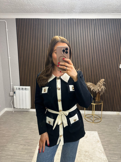 Bianca Belted Cardigan