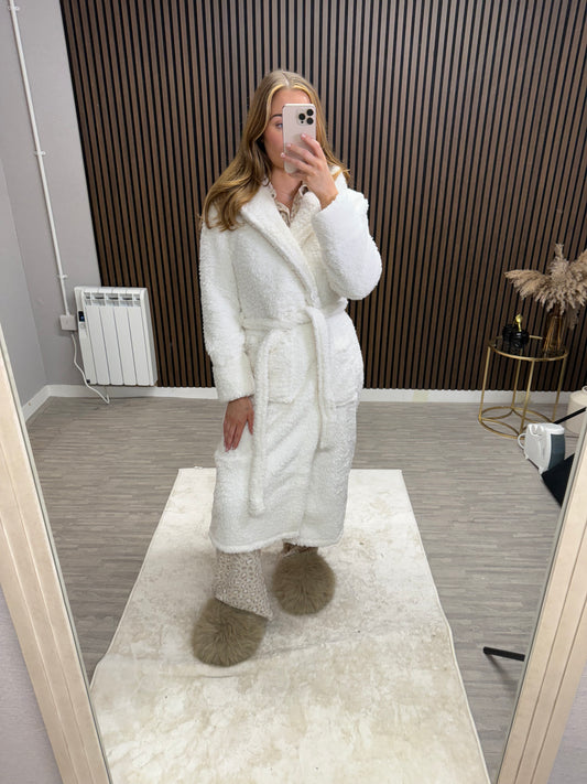 Cream Dressing Gown