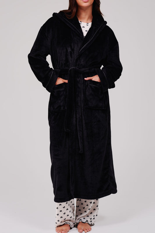 PRE-ORDER - Black Dressing Gown - 794338