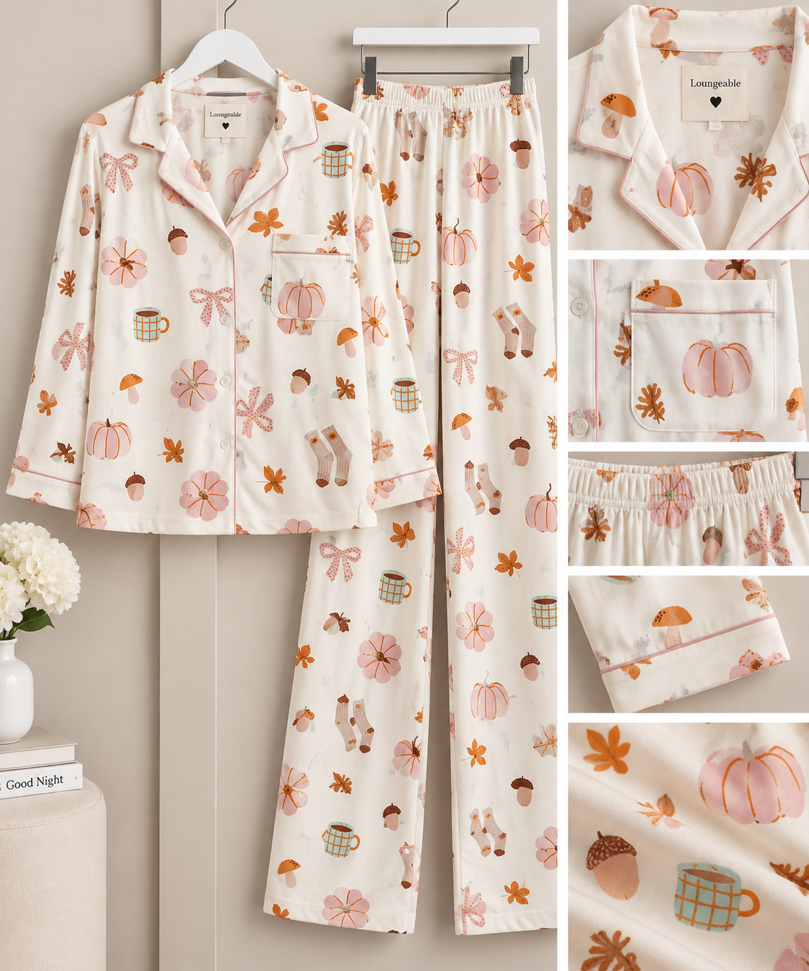 PRE-ORDER - Autumn Pumpkin Pyjamas - 796126