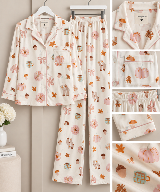 PRE-ORDER - Autumn Pumpkin Pyjamas - 796126