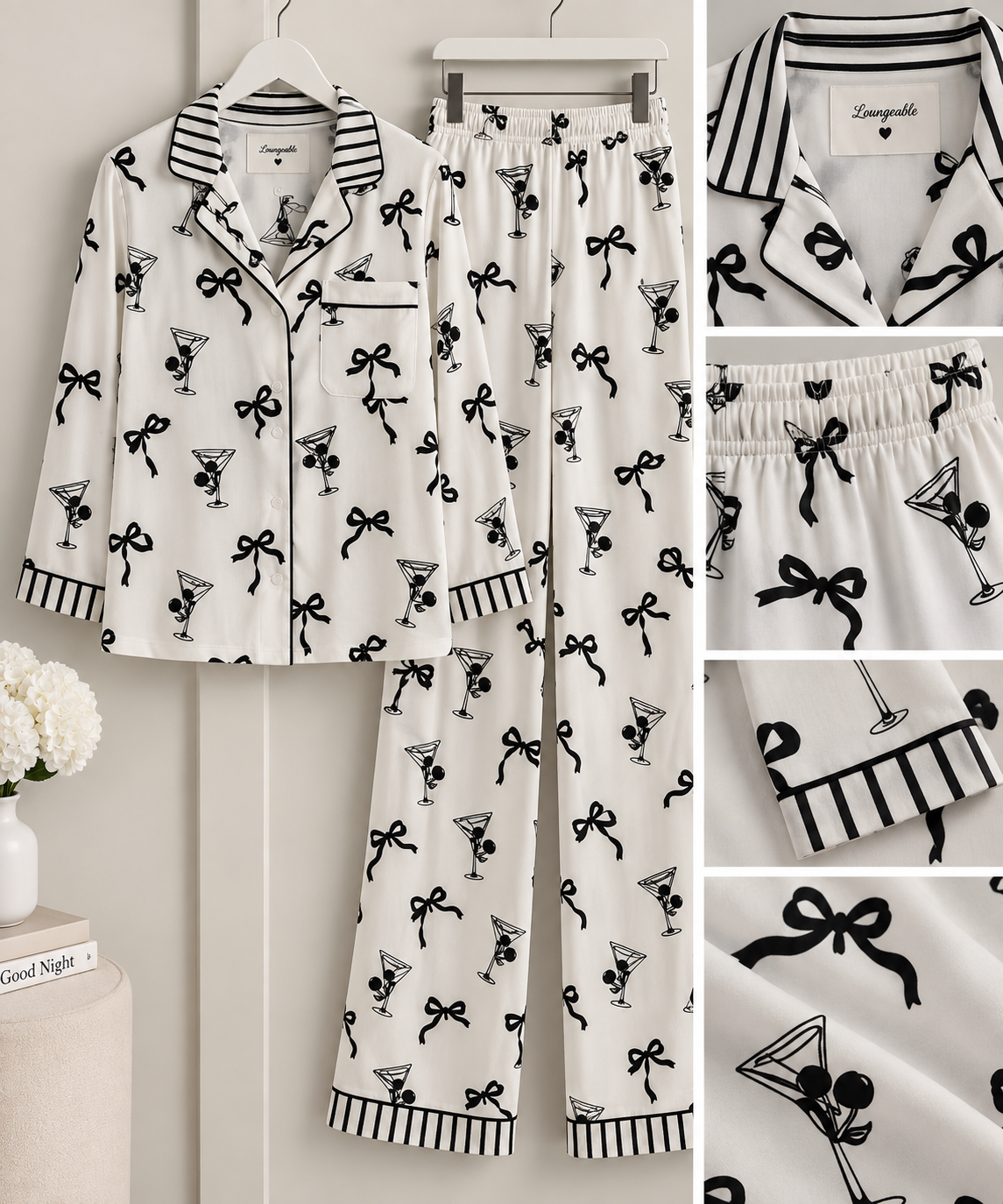 PRE-ORDER - Martini Stripe Pyjamas - 796135
