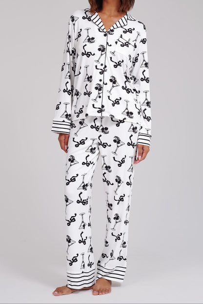 PRE-ORDER - Martini Stripe Pyjamas - 796135