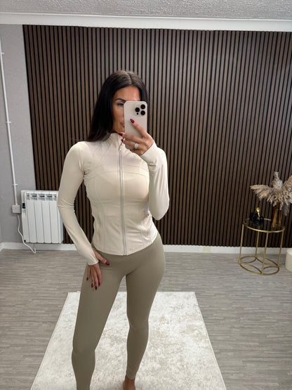ABBIE - Contour Gym Zip Up