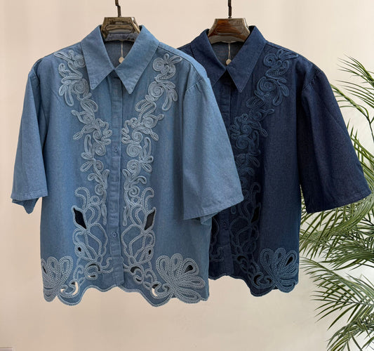 KENSINGTON Denim Top