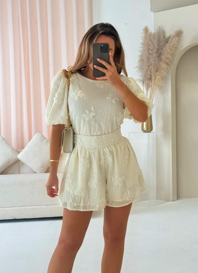 'Dolly' Linen Look Co-ord Set