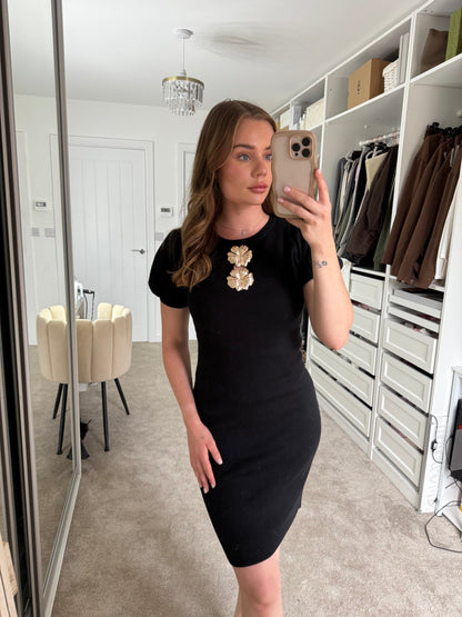 Caitlin Soft Knit Midi Dress