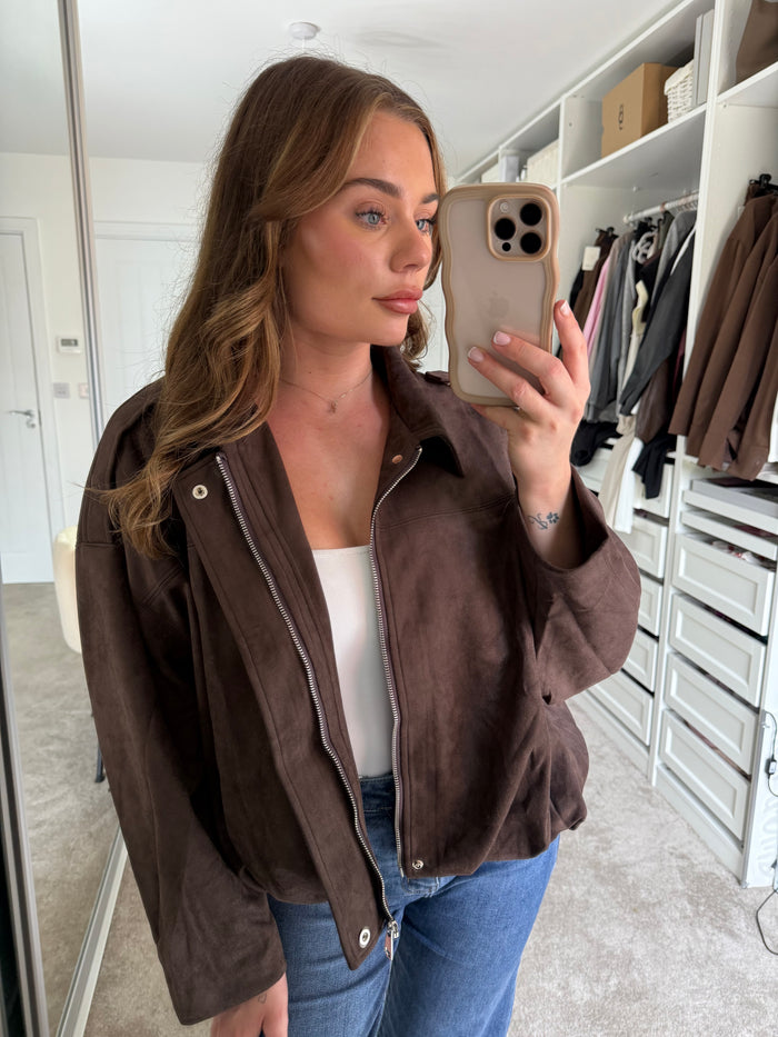 Ellie Suede Jacket