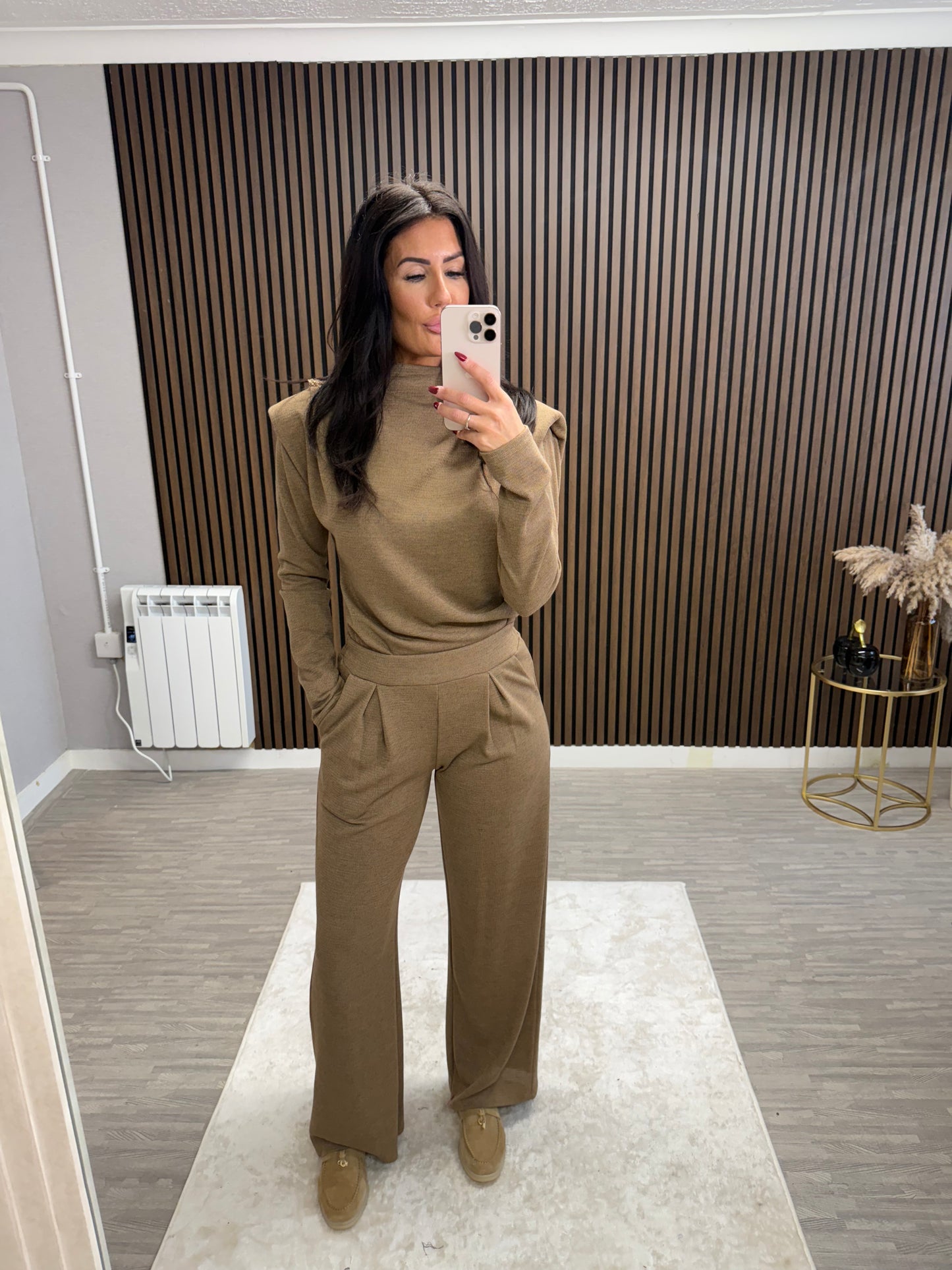 KENZIE - Ruched Padded Shoulder Set