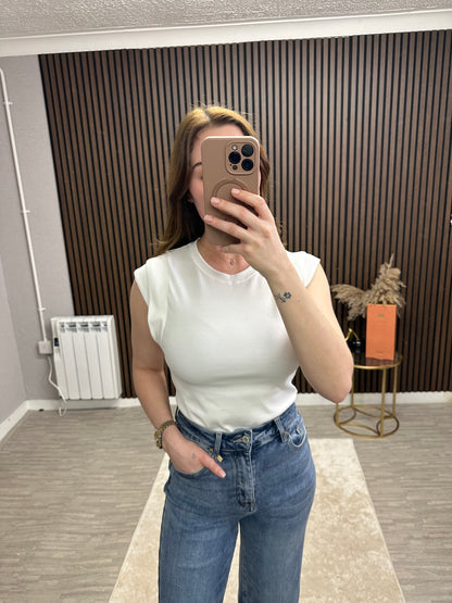 Jolie Cap Sleeve Top