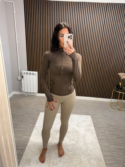 ABBIE - Contour Gym Zip Up