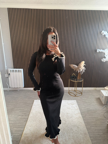 Ruby Ribbed Maxi Dress