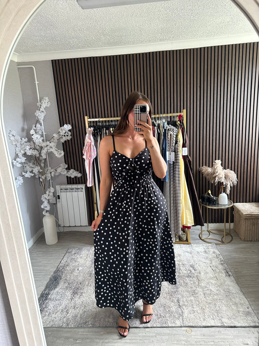 HATTIE Polka Dot Dress