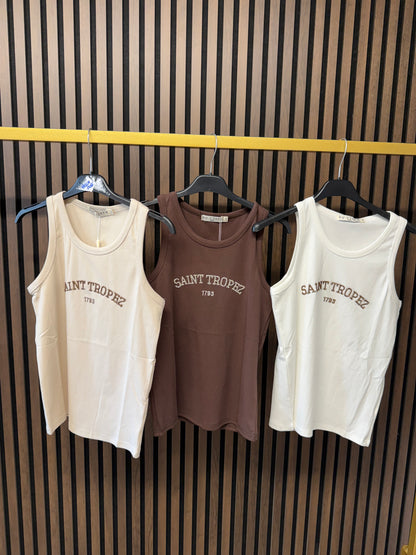 St. Tropez Vest Top