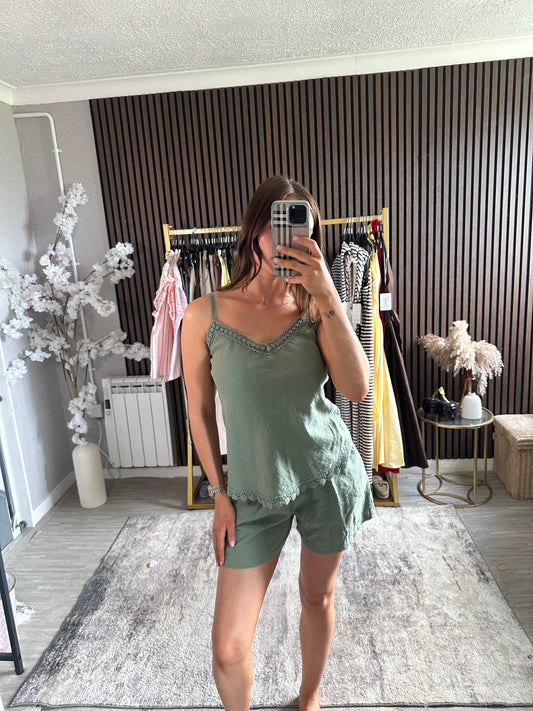 LYLA Cotton Short Set
