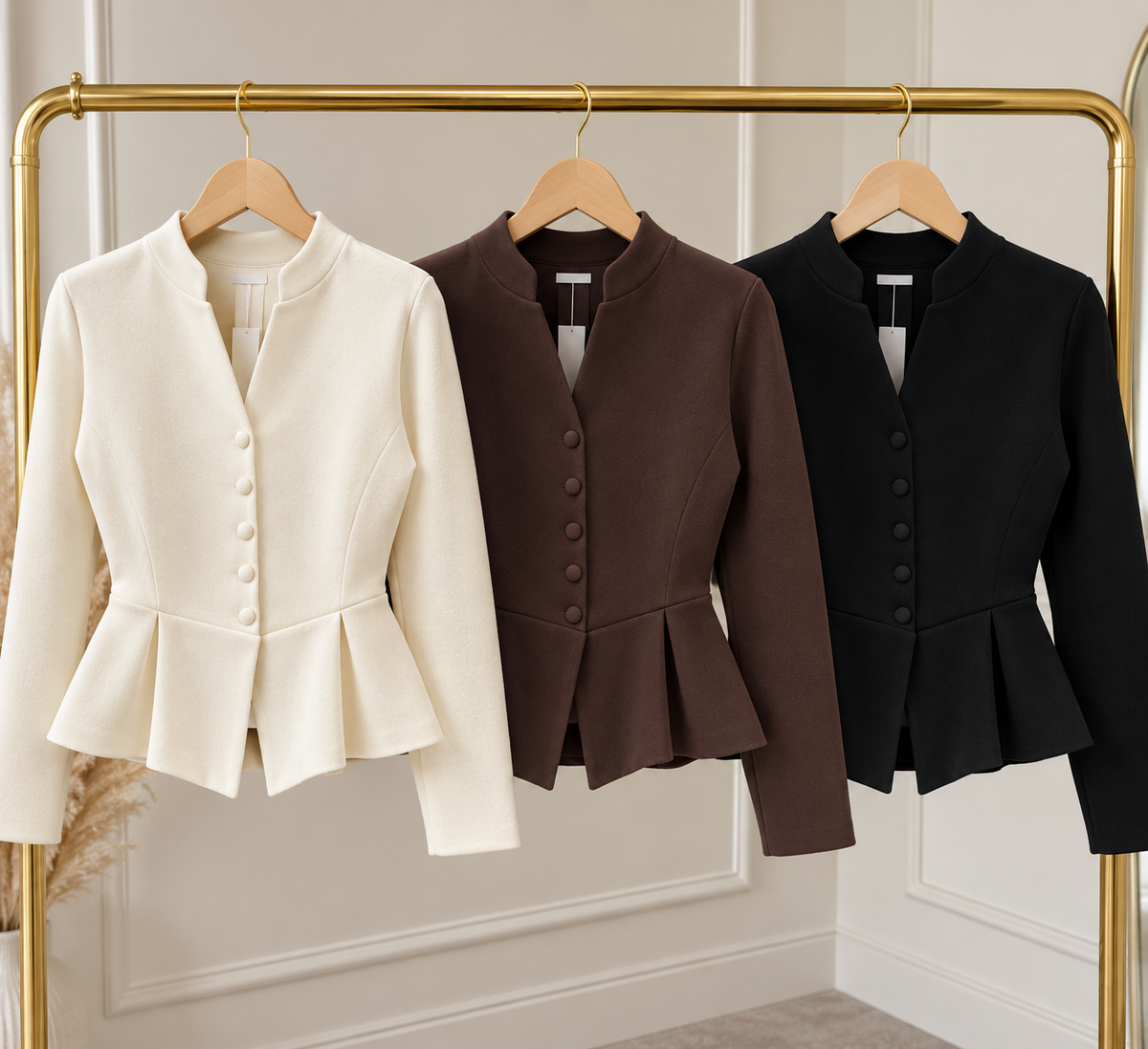 The Margot Peplum Knit