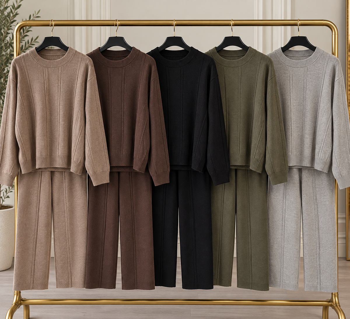 The Elodie Knit Lounge Set
