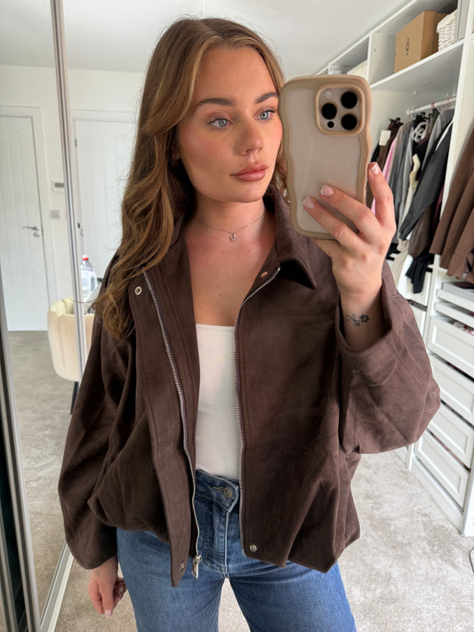 Ellie Suede Jacket