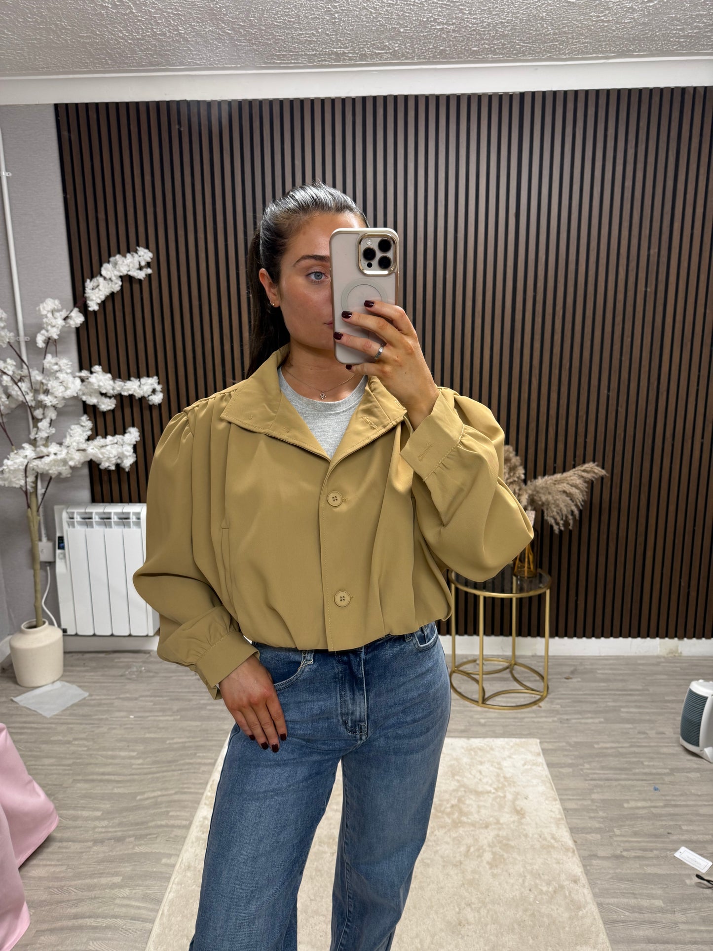 ZOE Funnel Neck Jacket