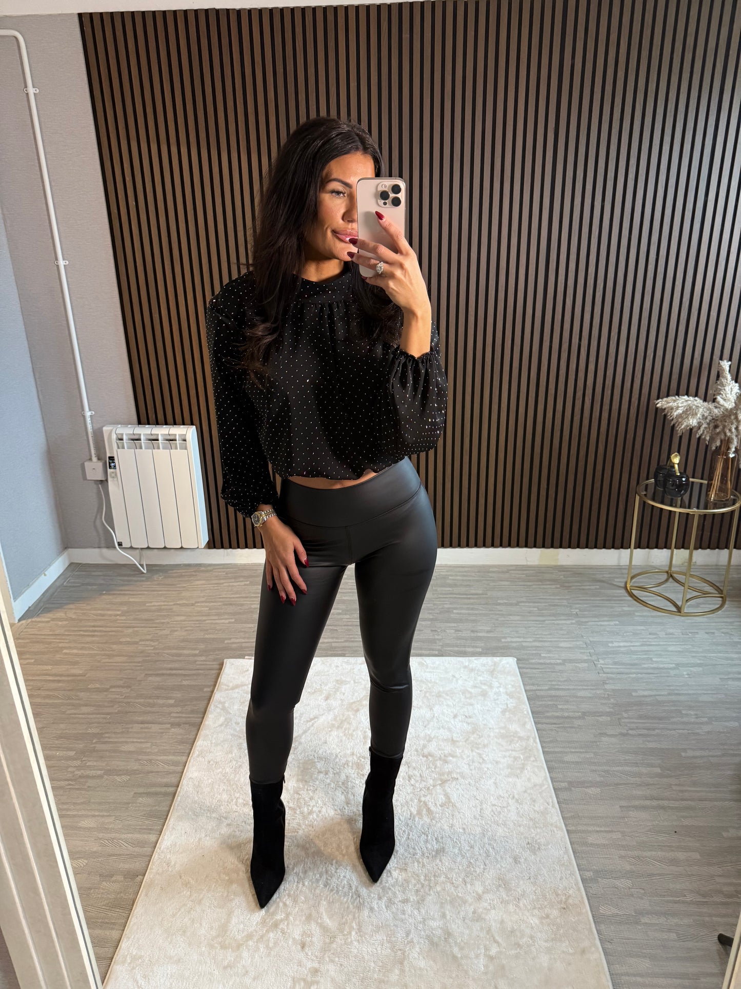 JORDAN - Puffball Sparkle Top