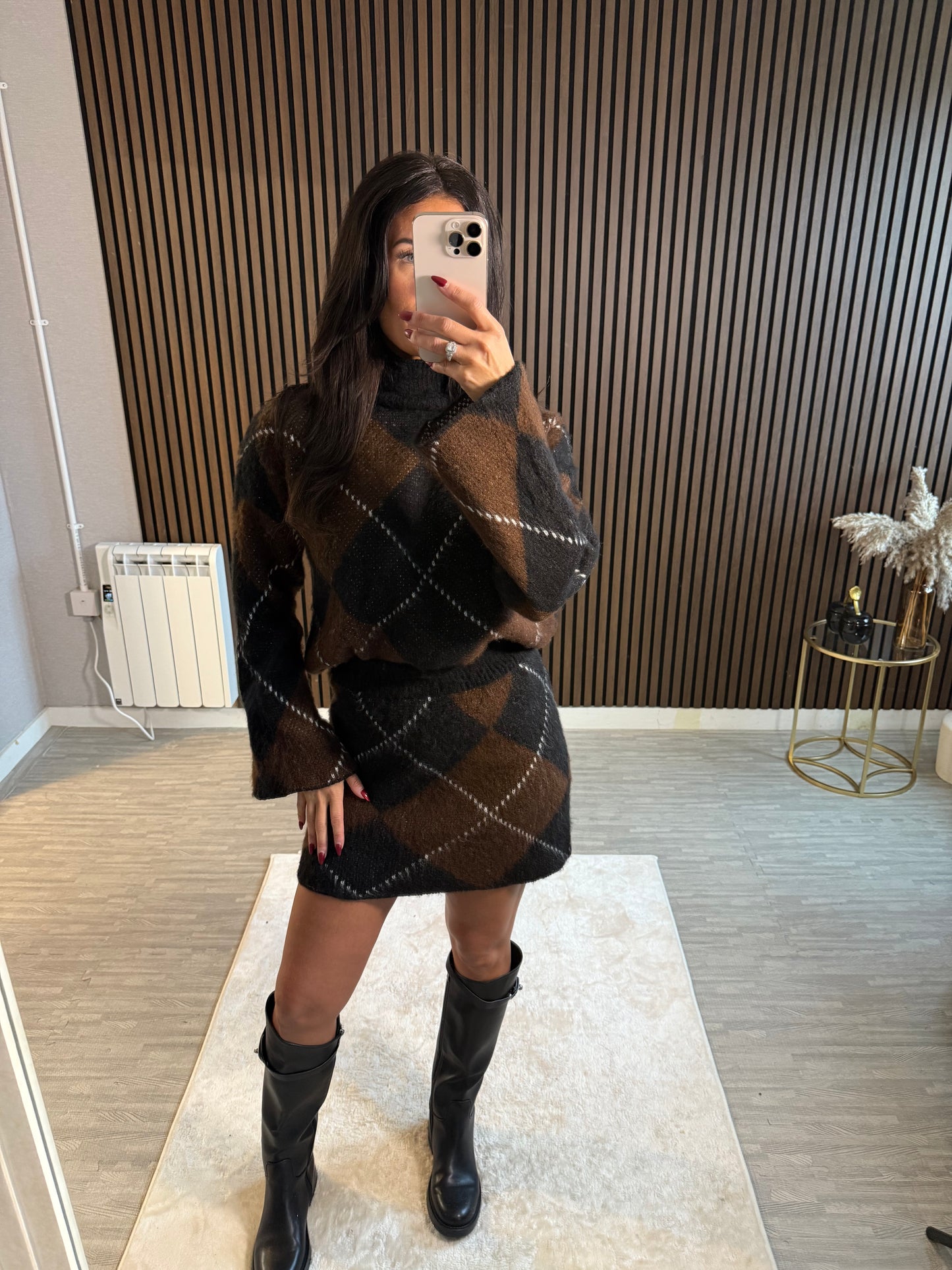 BRITTANY - Oversize Jumper and Skirt Set