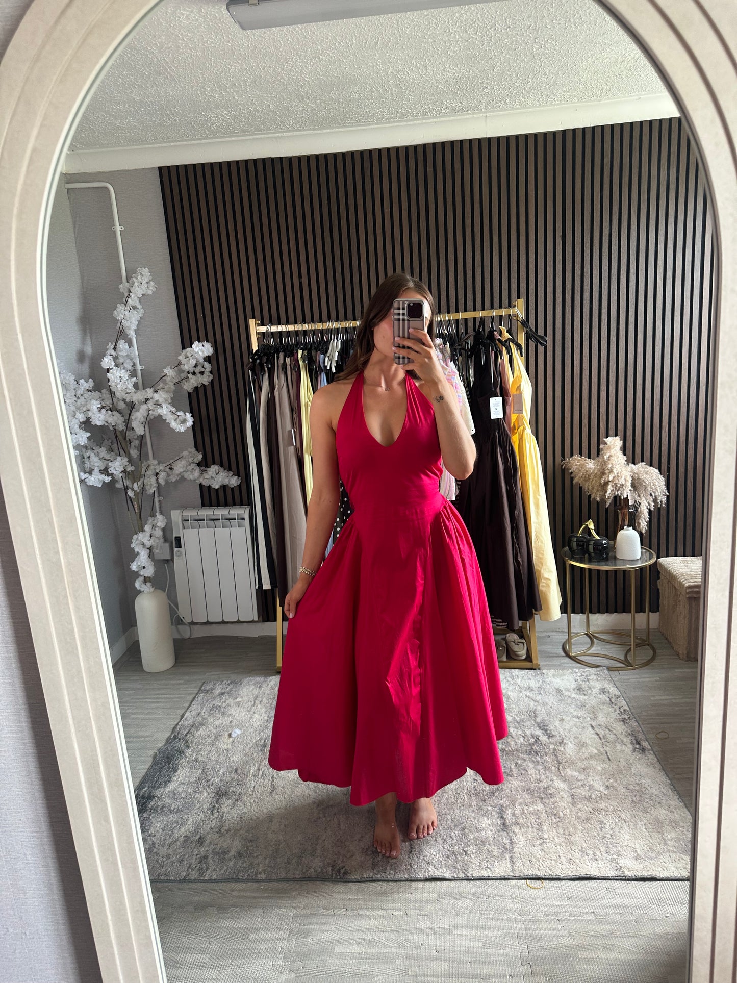 ISLA Halterneck Dress