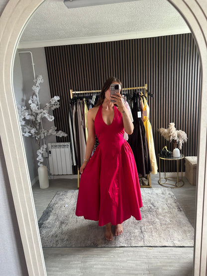 ISLA Halterneck Dress