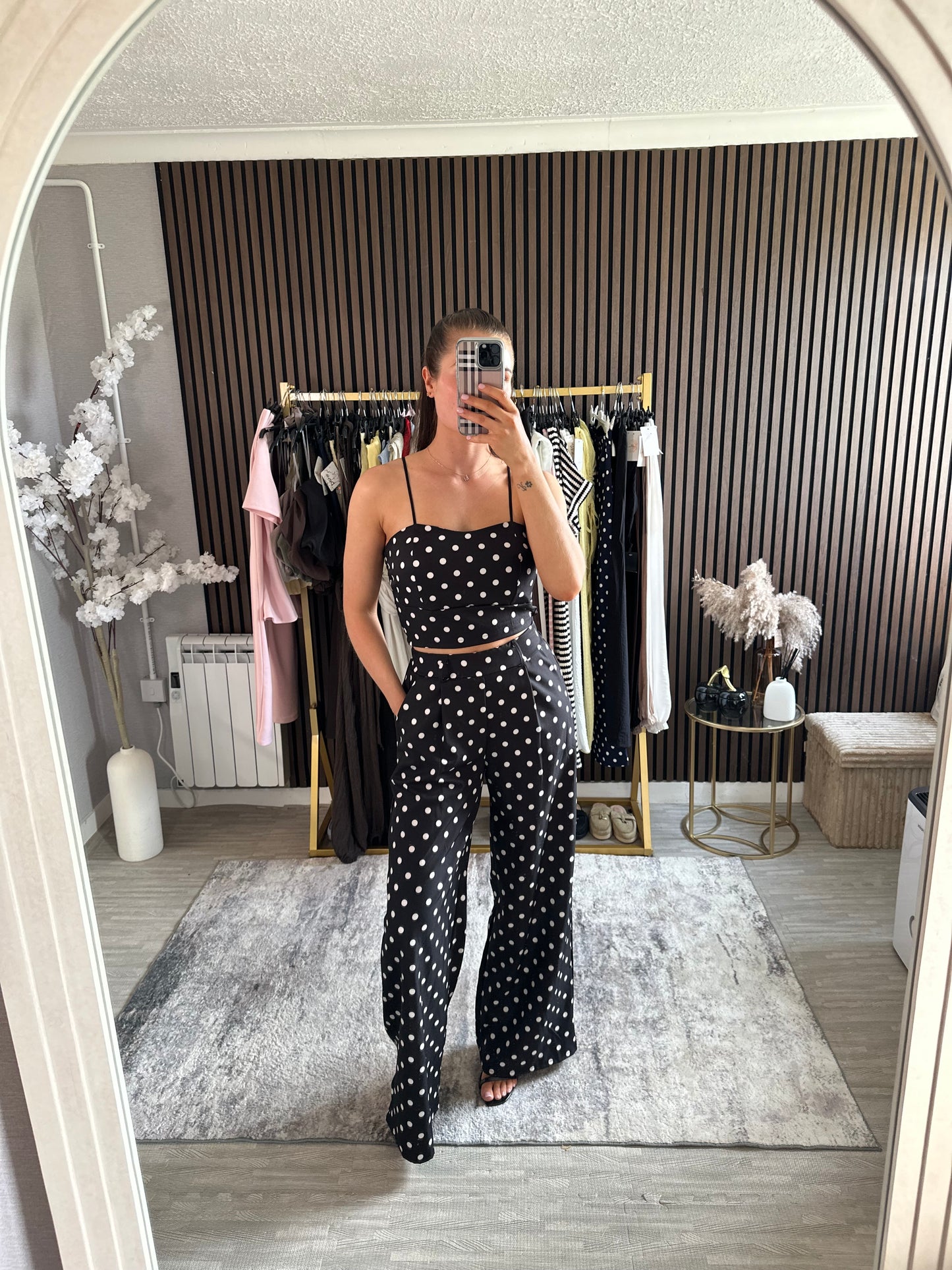 ROME Polka Dot Set
