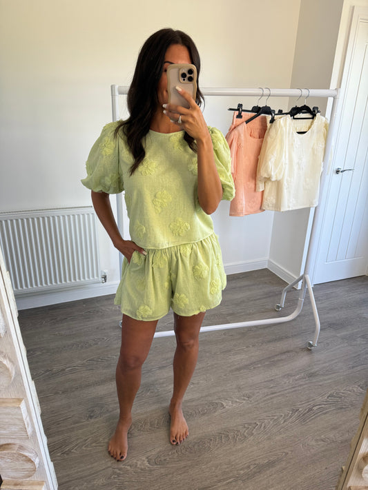 'Dolly' Linen Look Co-ord Set