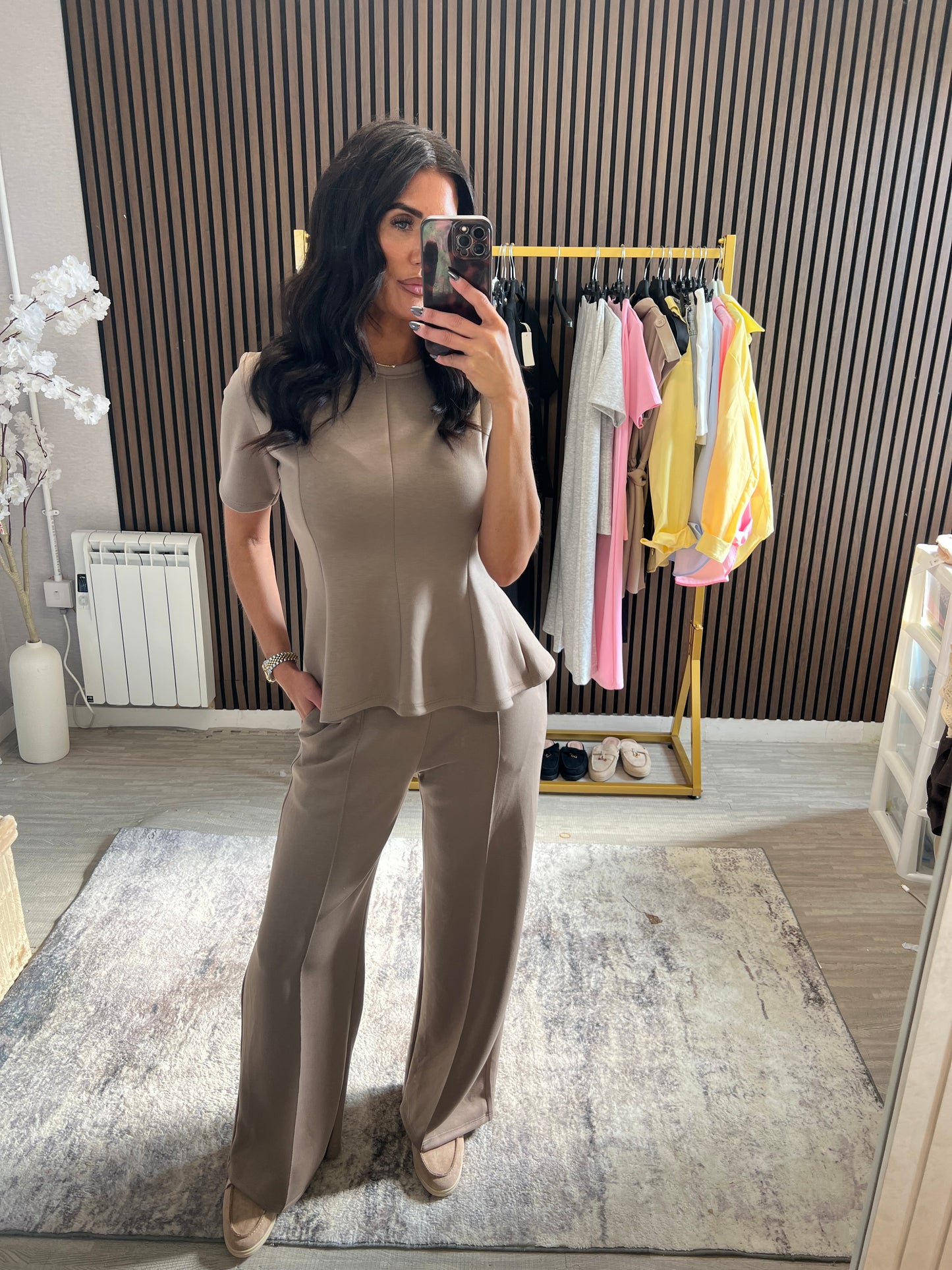 ELLA Peplum Set