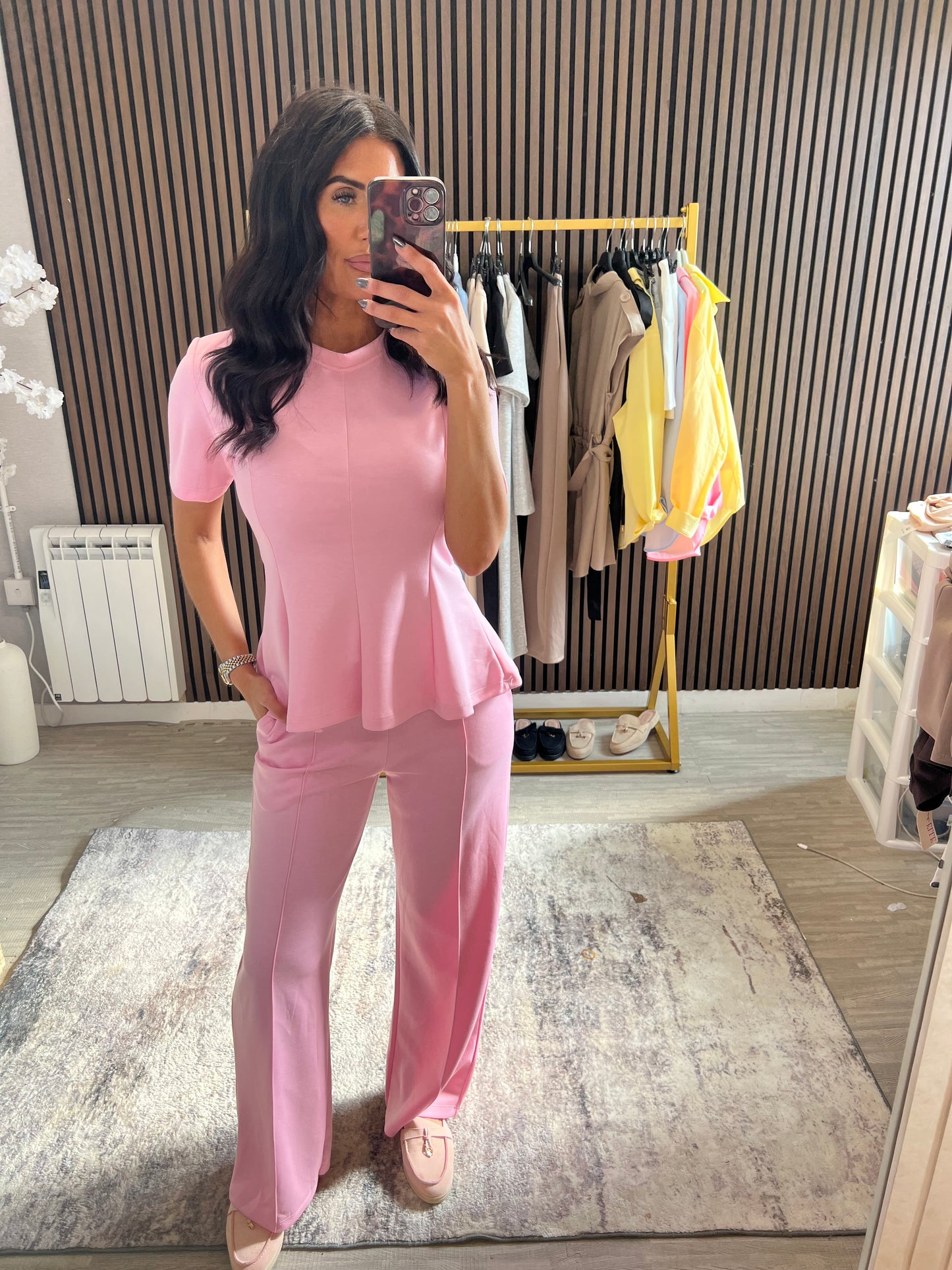 ELLA Peplum Set