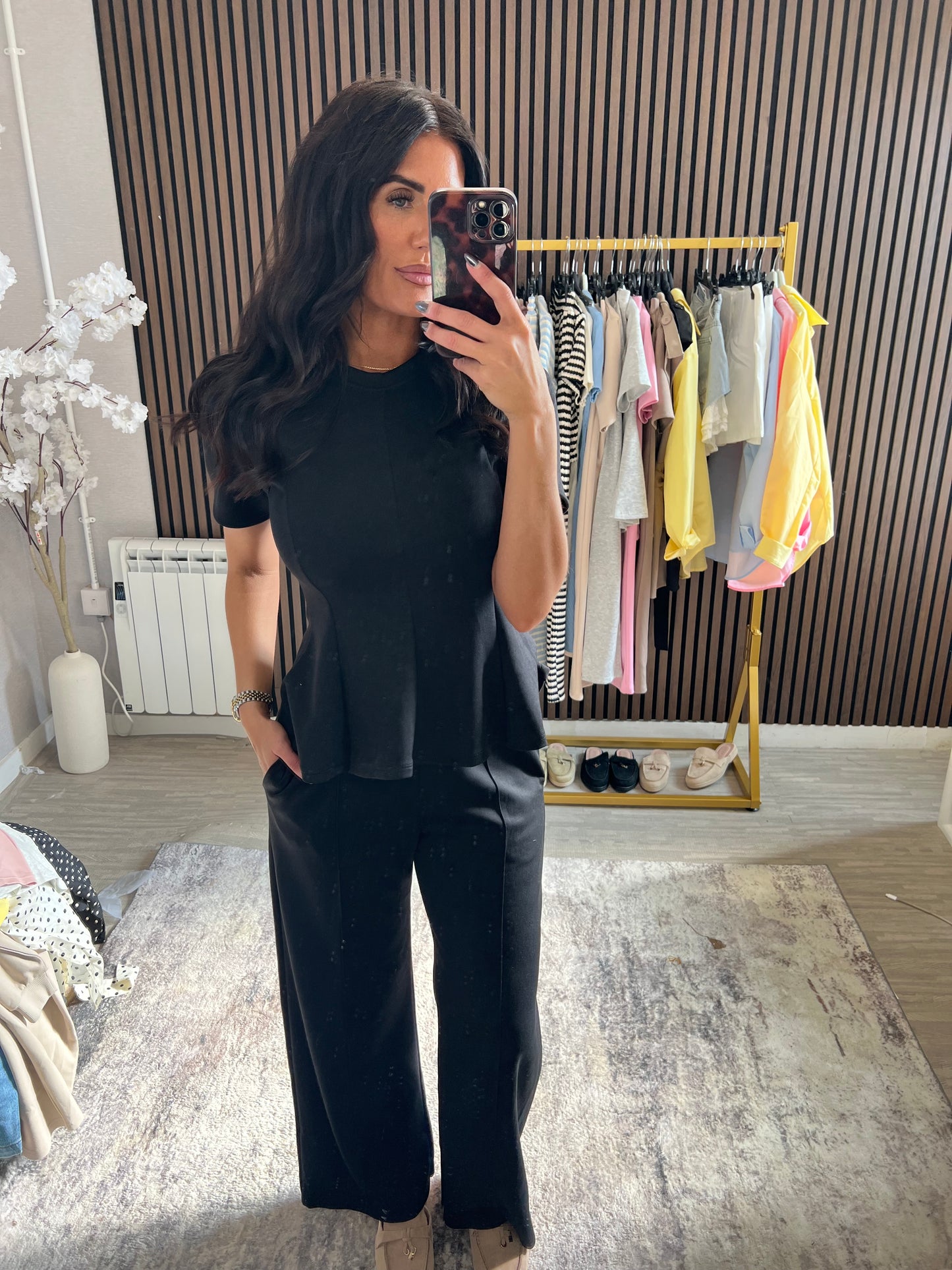 ELLA Peplum Set